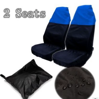 Seat cushion, seat cover Car Oil-Proof Seat Cover, Universal - black-blue-13254-cm