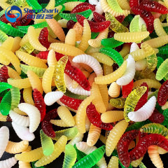 Soft bait mealworm, lure bait, bionic soft worm maggot, crucian carp, carp, bream fake bait, multi-color bait