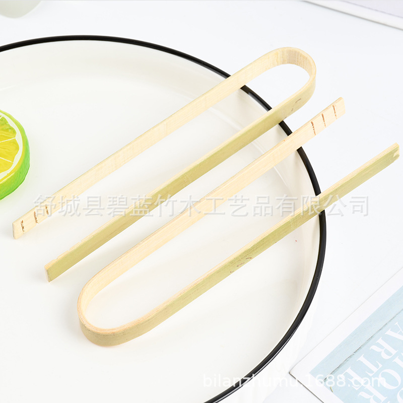 Fábrica al por mayor abrazadera de alimentos de bambú, abrazadera de frutas de bambú, abrazadera de alimentos de carbón de bambú no quemado