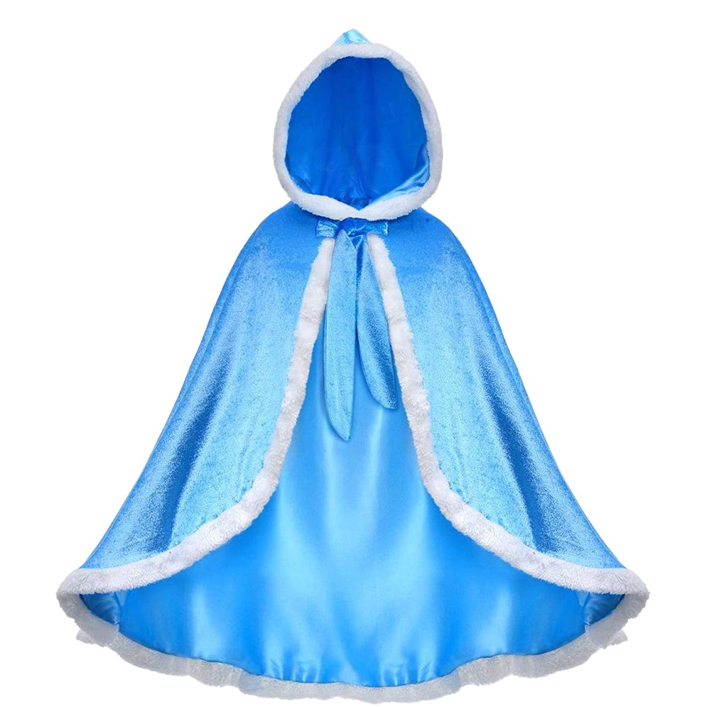 Christmas Children's Costume Frozen Aisha Princess Cape Cape Shawl Girl's Costume Aisha Shawl