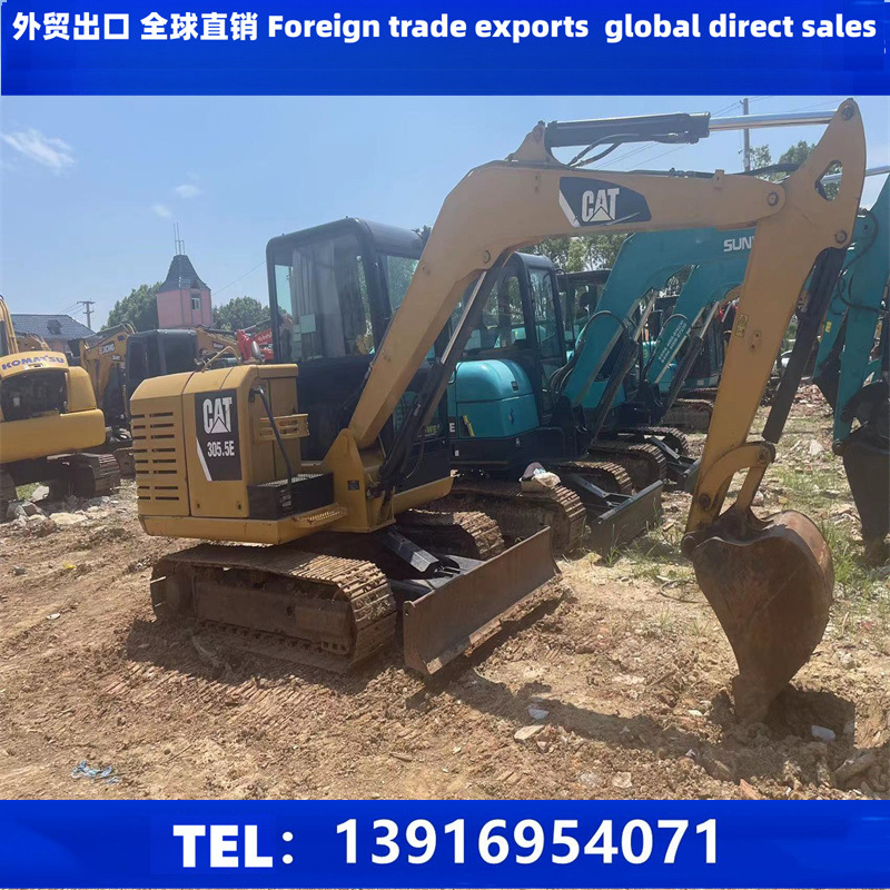 出口直供卡特cater305.5E二手55小挖机 二手卡特CAT305.5E挖掘机