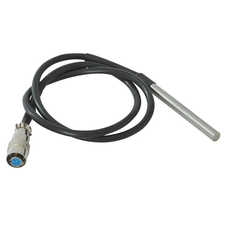 Заводской индивидуальный датчик температуры PT100 с корпусом из коррозионностойкой нержавеющей стали и зондом датчика температуры