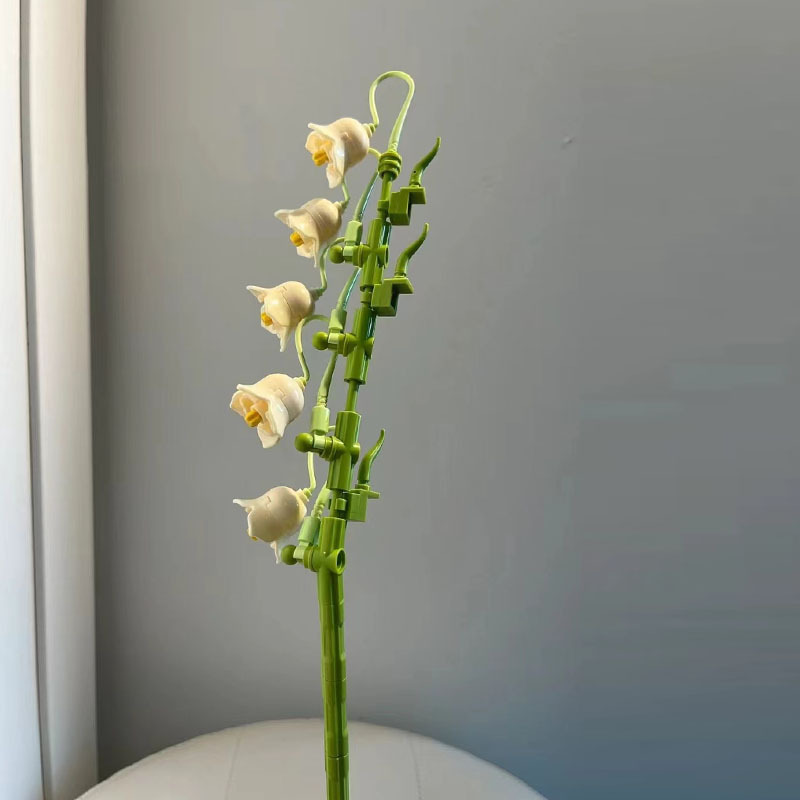 クロスボーダー佳奇積み木花diyはバラの永生花を組み合わせて彼女に祝日のプレゼントシリーズの花束のデスクトップを送ります。|undefined