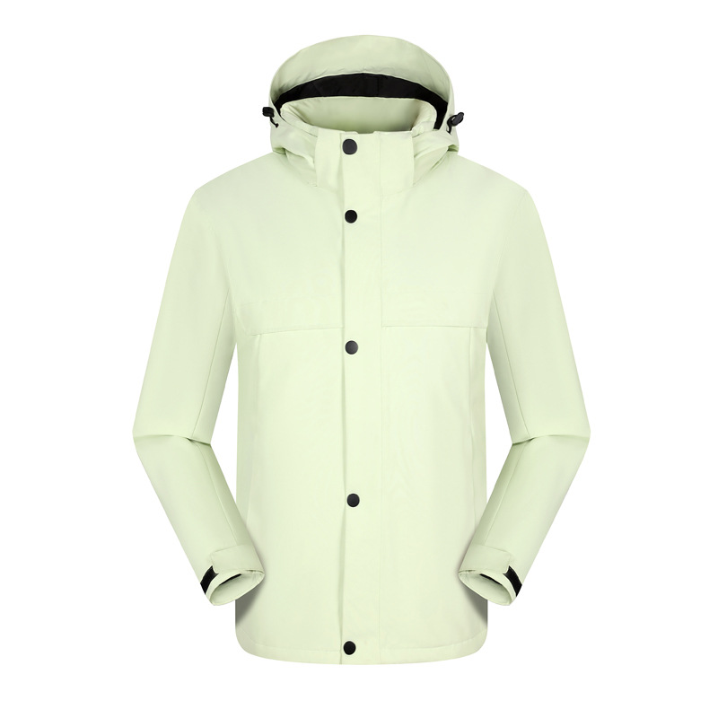 Ropa de trabajo de alta densidad a prueba de viento a prueba de agua a prueba de contaminación, calentamiento y espesamiento de la chaqueta de herramientas al aire libre personalizada