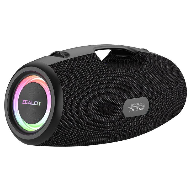 Personalizado entusiasta altavoz Bluetooth S78 alta potencia al aire libre correa impermeable K canción square dance sonido portátil