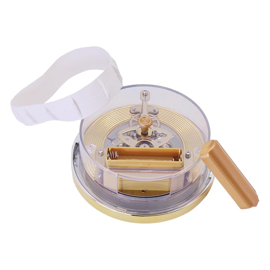 Artesanía movimiento incrustado Metal Gear hora accesorios diámetro 103mm perspectiva reloj cabeza movimiento