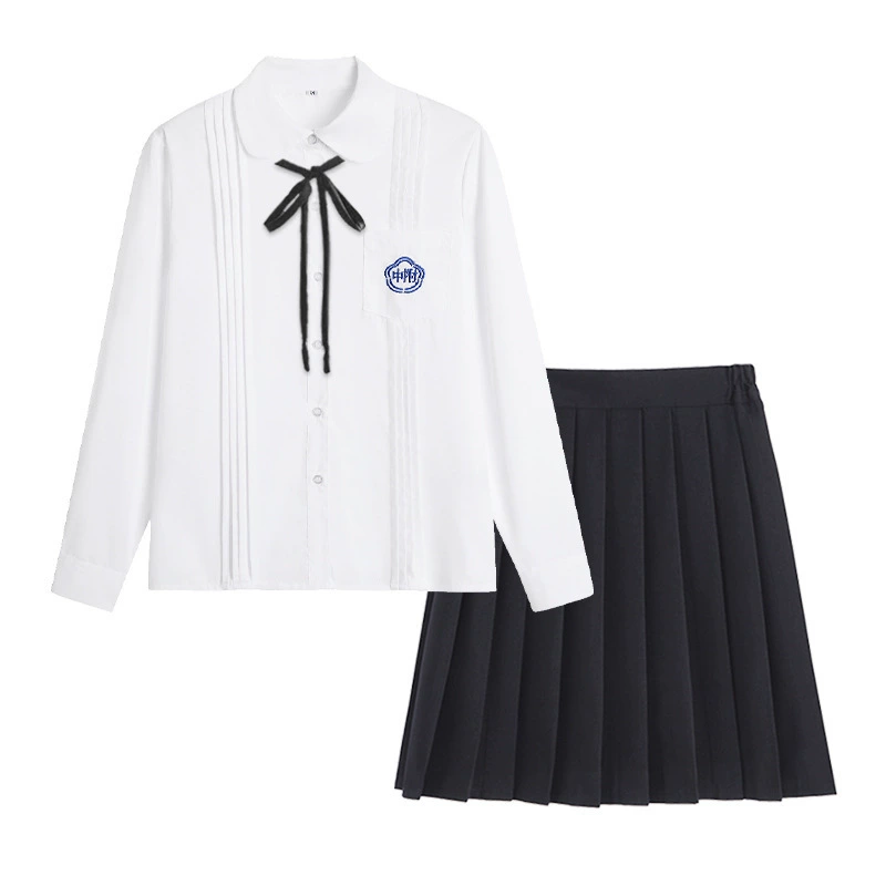 Футболки колледжа Taiwan Affiliated High School Shirts College Fengshu Service School Clothing Set Middle School Student High School Graduation Season Games Clothing