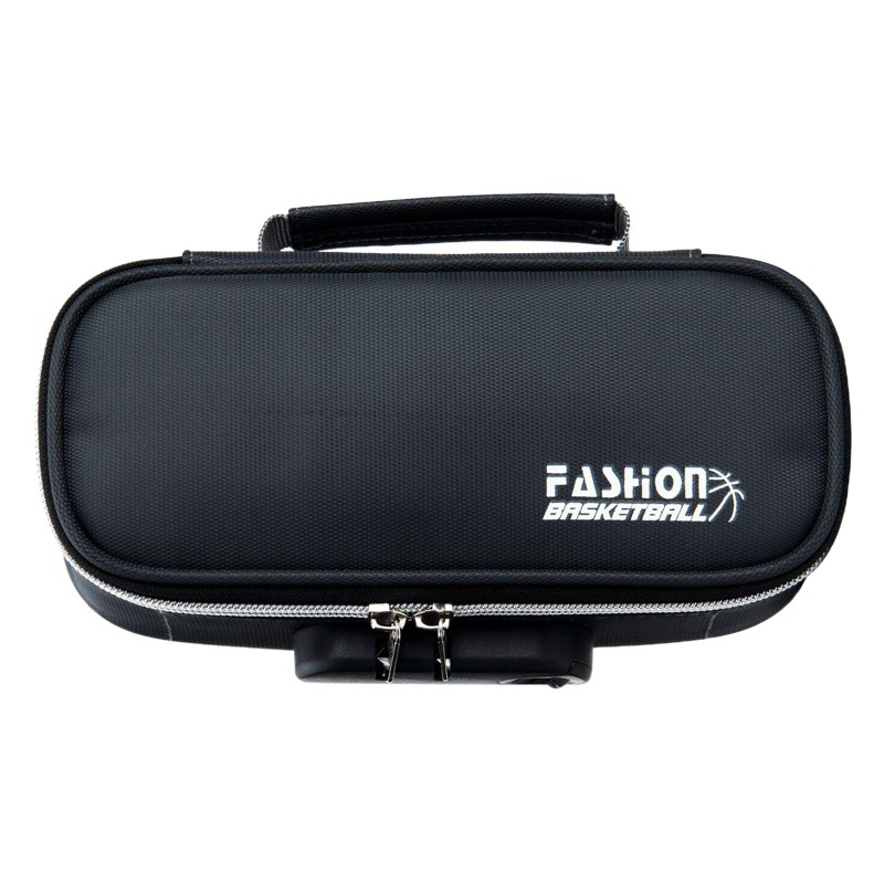 Estuche de lápices simple transfronterizo de gran capacidad, bolsa de papelería de alto valor, caja de lápices de bloqueo de contraseña al por mayor, caja de lápices para estudiantes de escuela secundaria y primaria