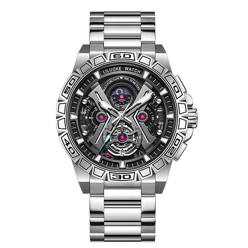 High-end men's wholesale watch with one-piece replacement, night light, waterproof, multi-functional, cross-border men's watch, non-mechanical men's watch
