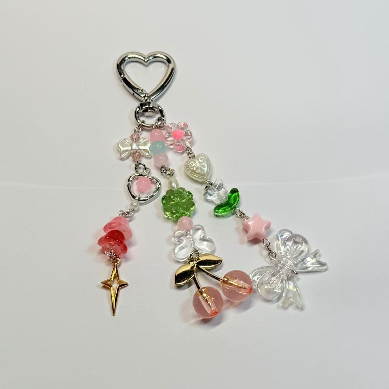 Cute Resin Animal Fruit Unisex Bag Pendant Keychain display picture 13