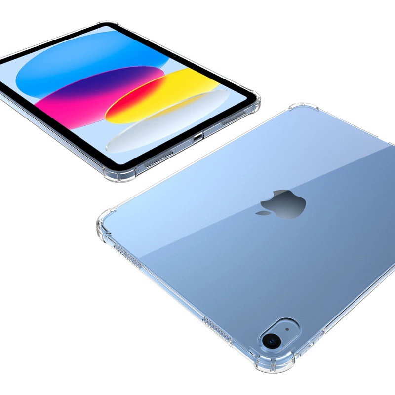Применимо ipad11 защитный чехол 2025 четыре угла подушки безопасности анти-падение прозрачный Pro11 10.9 Air13 tpu мягкий чехол