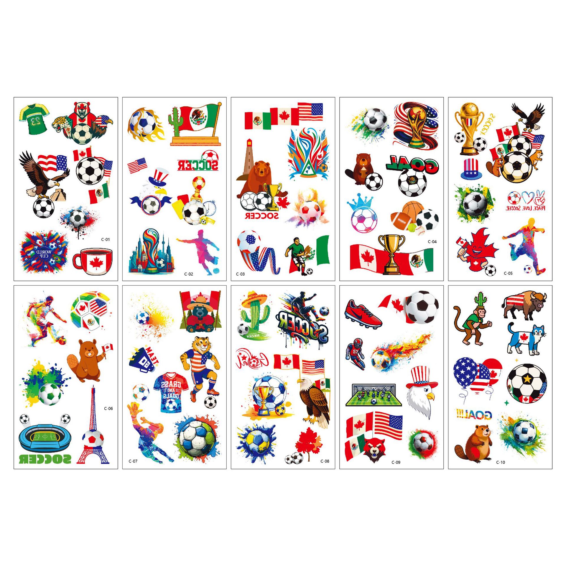 国境を越えた新しい子供用ハイエンド漫画タトゥーステッカーユニコーン恐竜マーメイドホリデータトゥーステッカー