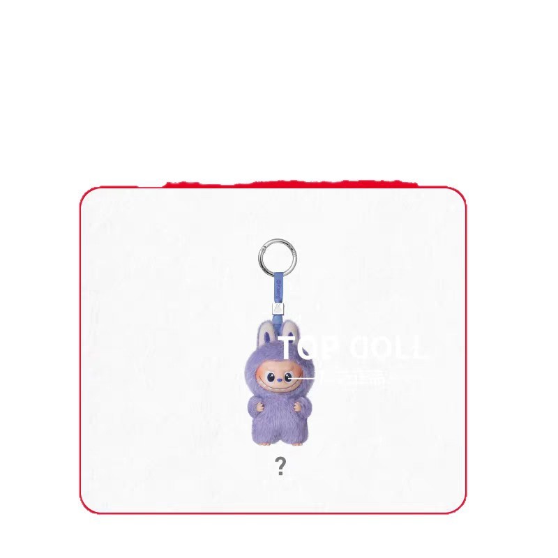 拉布布公仔 迷你版拉布布4.0盲盒 新品搪胶毛绒玩具公仔挂件批发|undefined