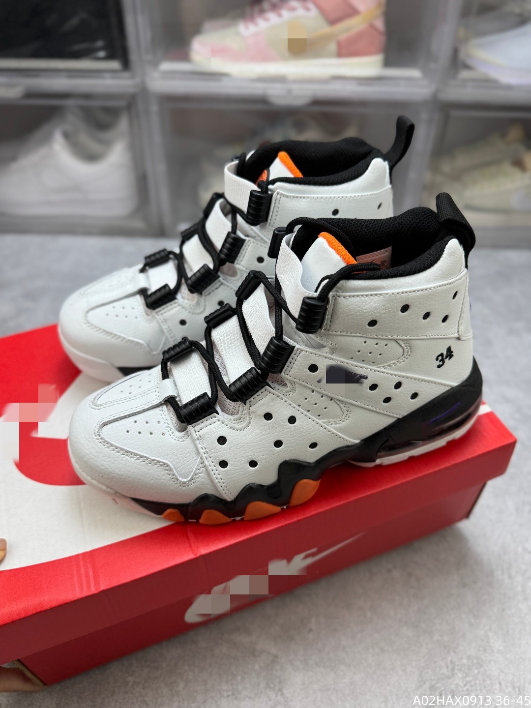 Zapatillas de Baloncesto de Caña Alta Max CB 94 de Piel de Vaca Antideslizantes para Baloncesto y Deportes image 7