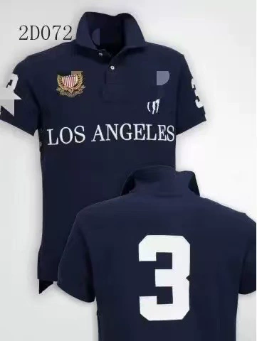 Summer Polo Shirt, Embroidered Short-Sleeve, Plus Sizes S–XXL, Leisure Casual
