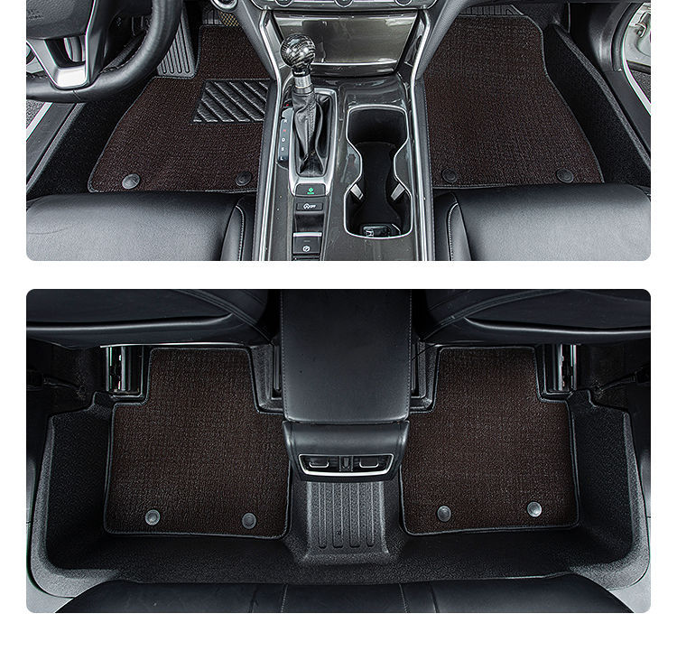 For Galaxy E5 special car tpe car mat Galaxy e5 double-layer snow silk trunk mat non-slip mat