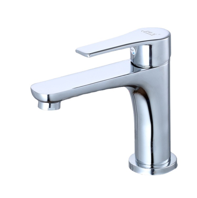 All-Copper Body Hot and Cold Faucet Basin Faucet Bath Bathroom Washbasin Wash Basin Hot and Cold Mixed Water Basin Faucet