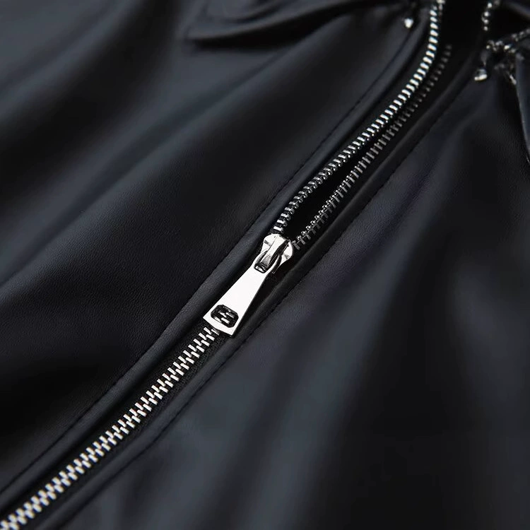 Полиуретановый топлопер LONG-sleeve, jacket, (Cross-border trading), европейский стиль, свободный крой