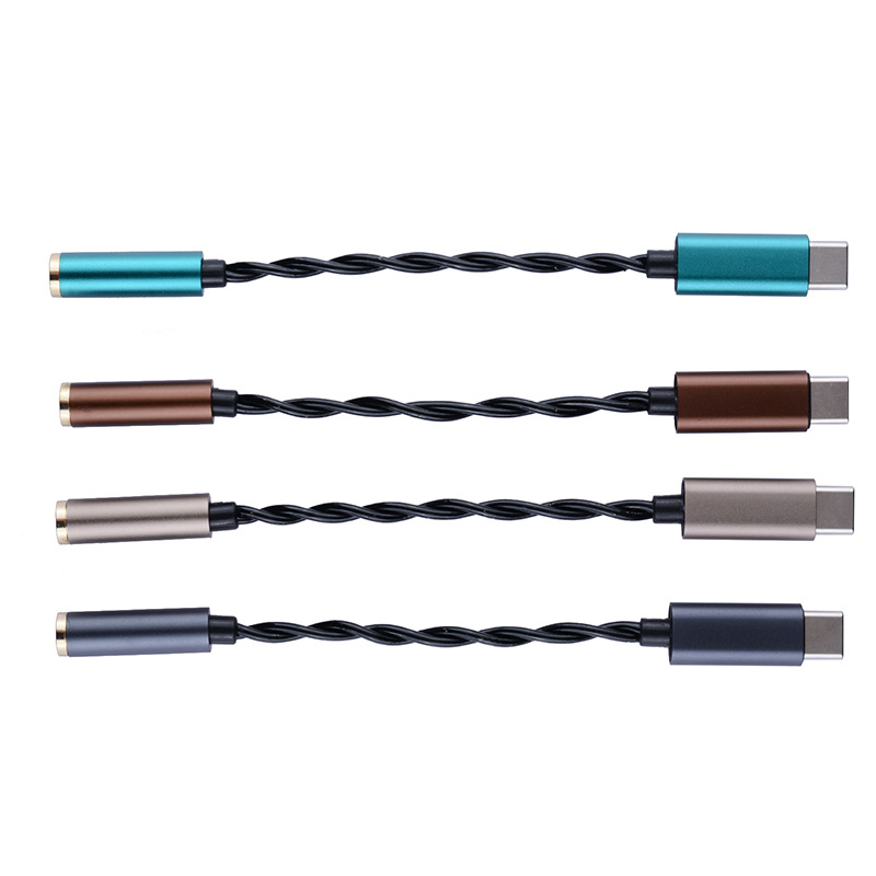 Koceta patch cord Type-C to 3.5mm small tail CX31993 audio HiFi decoding cord