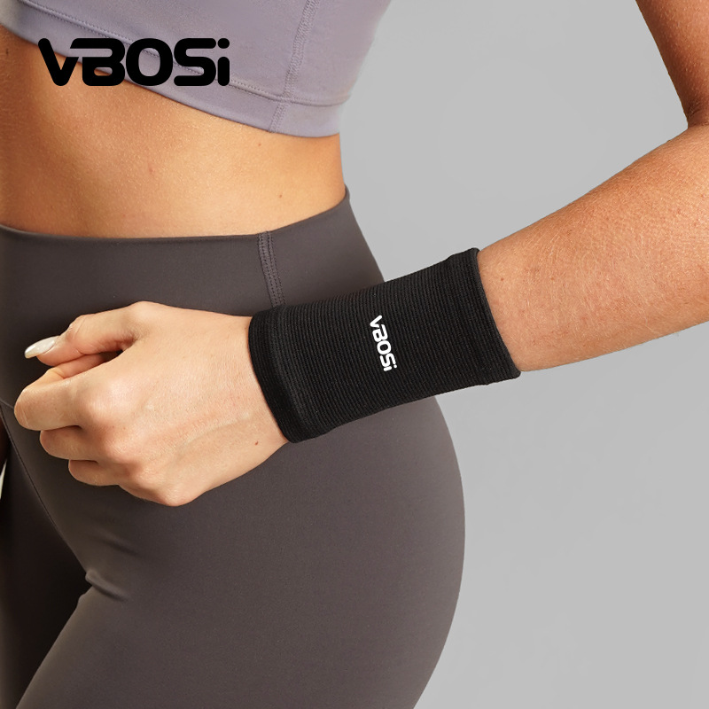 Nylon wristband with compression, sweat absorption, and breathability for outdoor badminton and table tennis, wrist protector, sports protective gear, wholesale in stock