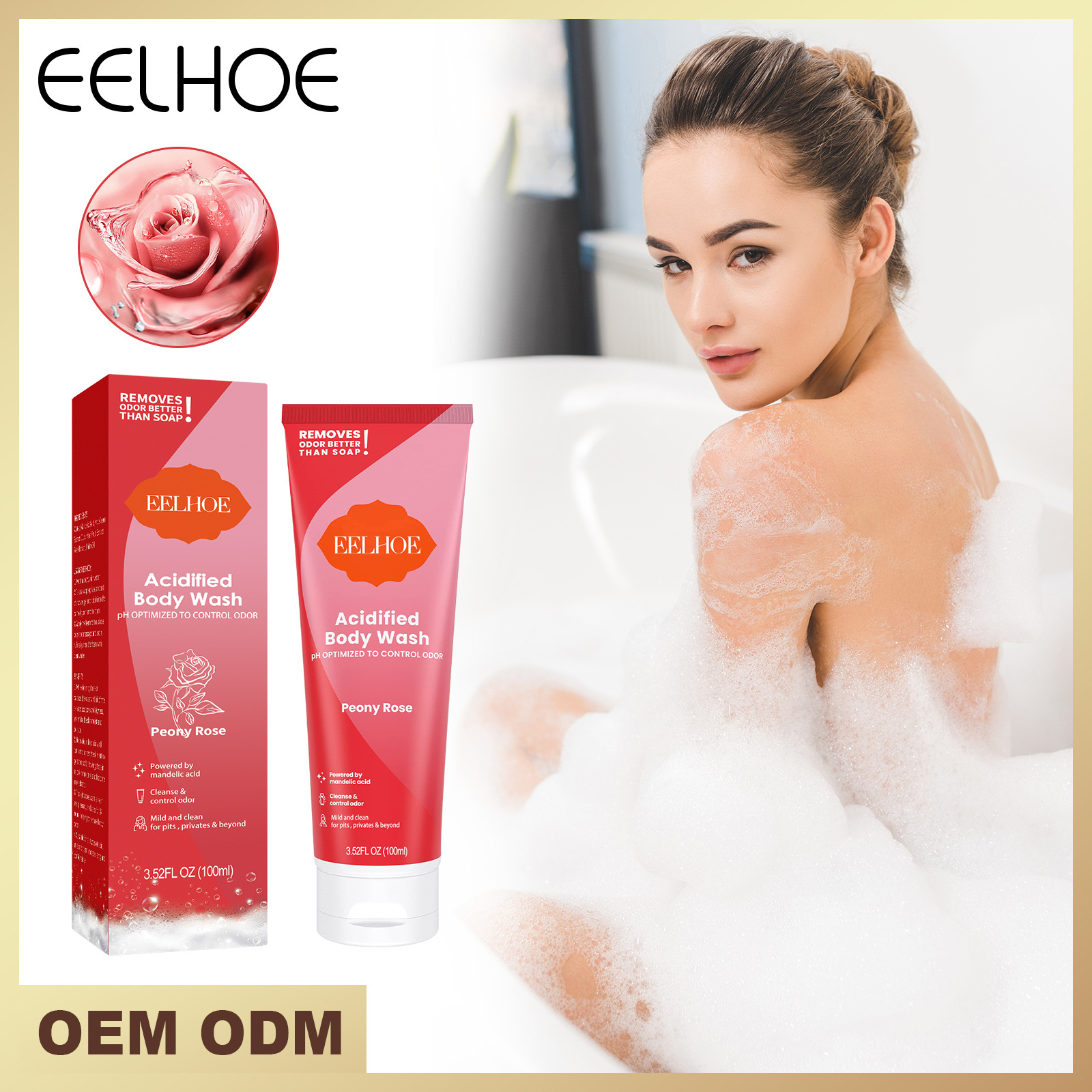 Acidified Beautiful Shower Cleansing Body Odor Moisturizing, Moisturizing, Smooth, and Firming Skin Moisturizing Showe_voghion.com