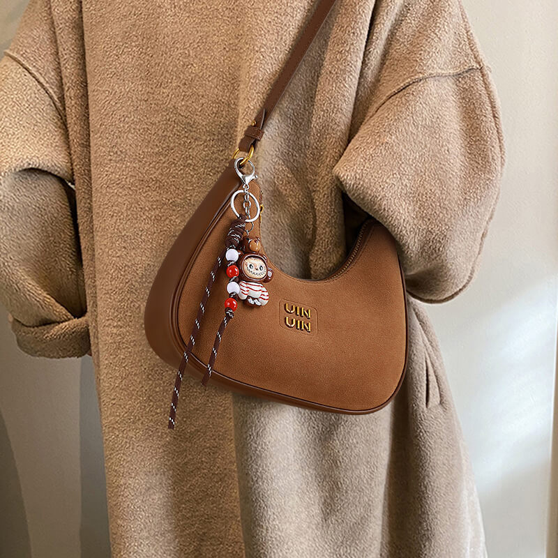 Women's Bags 2025 New Style Autumn and Winter Shoulder Underarm Bag Small Bag High-End Crossbody Dumpling Bag Gift