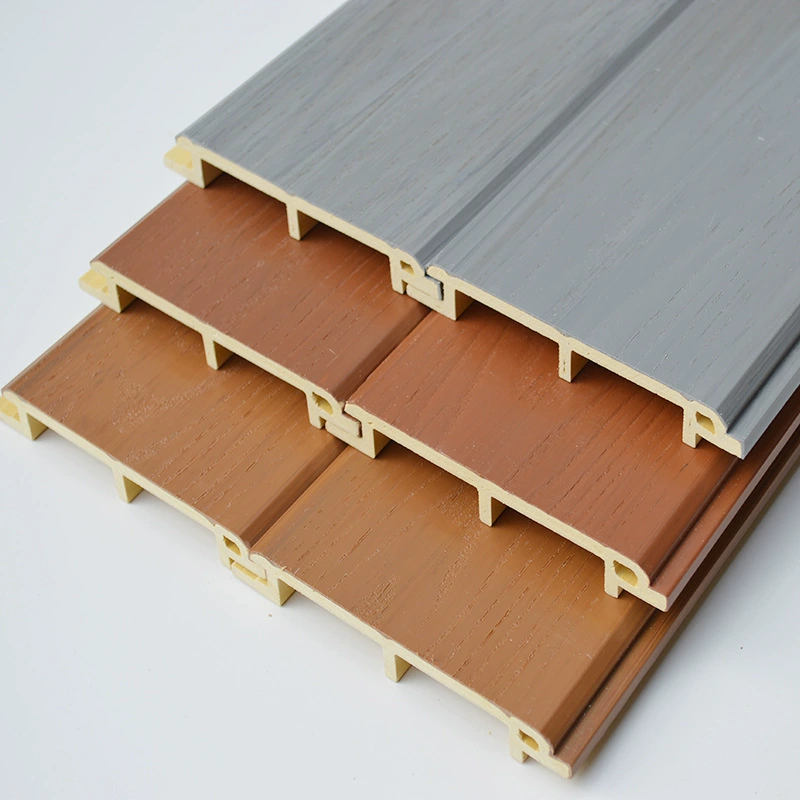 Наружные декоративные панели из пластика и древесины, антикоррозийные и долговечные стеновые панели из древесно-пластикового композита, материалы для ландшафтного дизайна, водонепроницаемые.