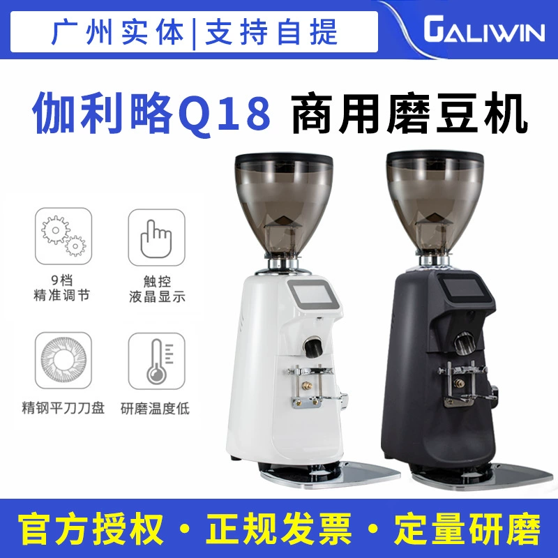 Кофемолка GALILEO Galileo Q18, коммерческая, электрическая, с ЧПУ, для эспрессо, для домашнего использования