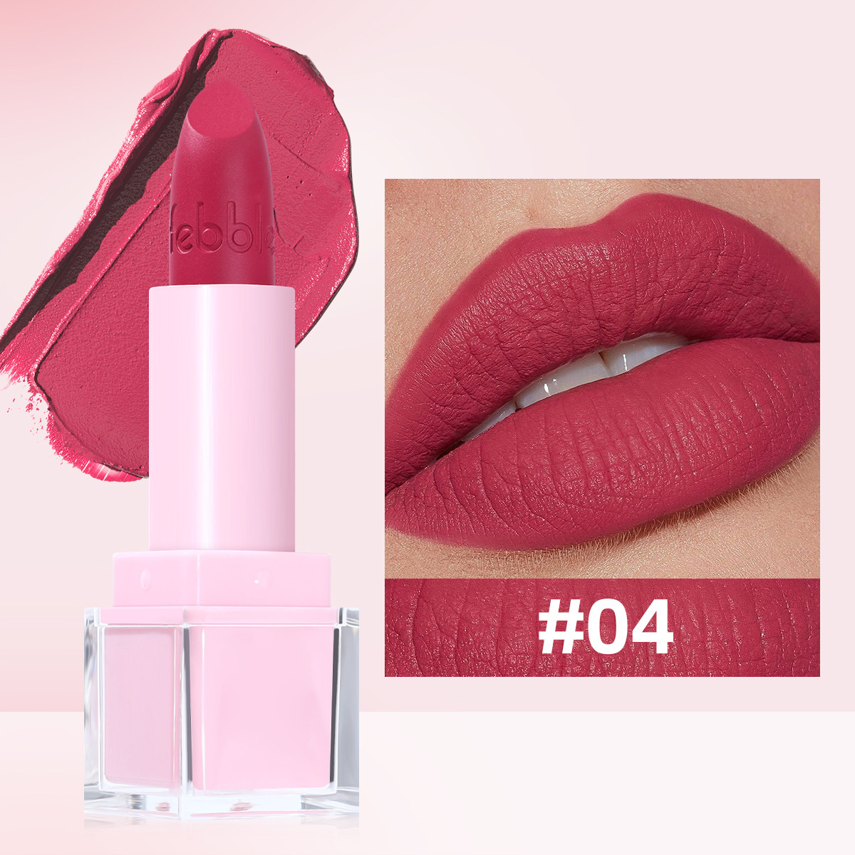 USHAS Europa y los Estados Unidos transfronterizos spot permanente color lipstick lipstick mate LP2336A