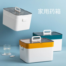 医药箱药品收纳家用急救包家庭装便携式手提急救医疗箱便携式药箱