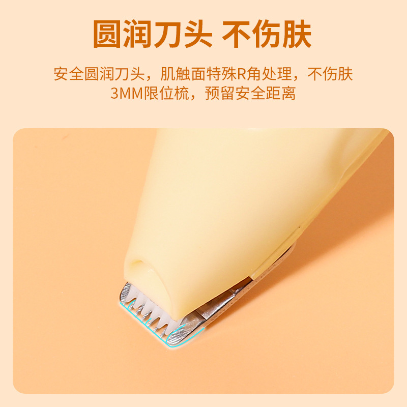 Cross-border PET Shaver gato perro afeitadora pie suministro directo de fábrica LED recargable eléctrica Clipper con luz