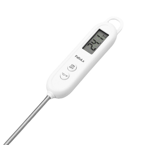 FaSoLa Water Thermometer Baby Bath Thermometer Kitchen Baking Oil Temperature Stainless Steel Thermometer Wholesale