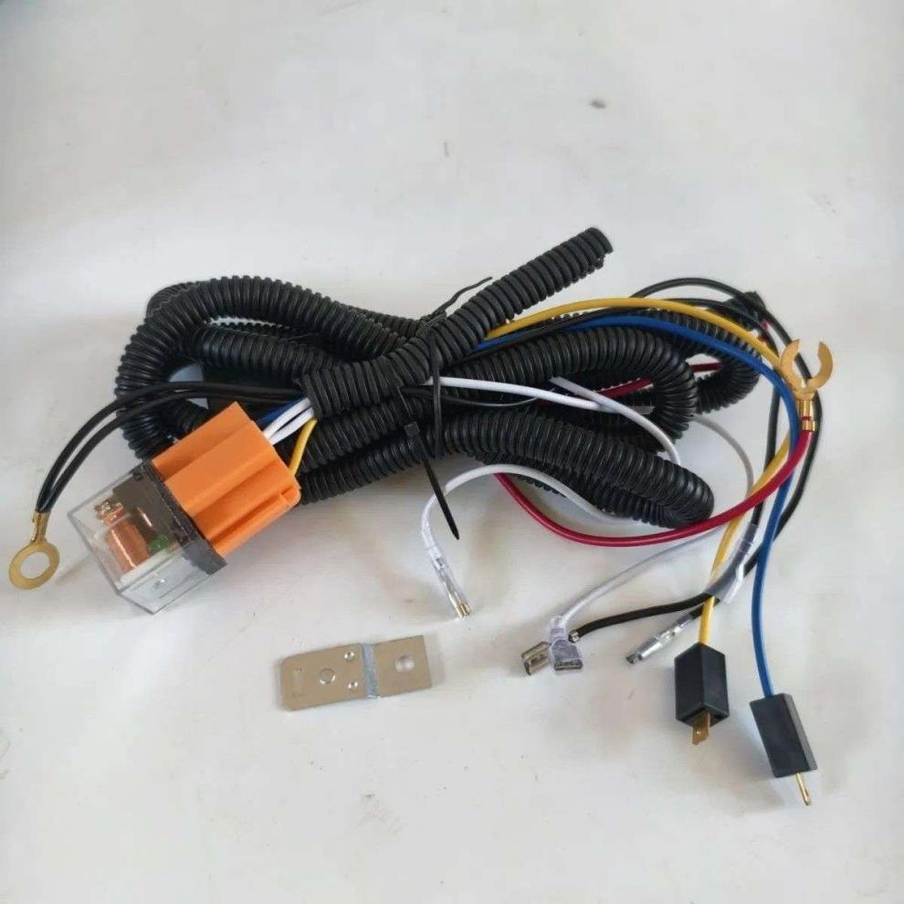 Car, Motorcycle, Van, Single-Row Small Truck 12V Original Vehicle Modified to Dual Horn Speaker Wiring Harness