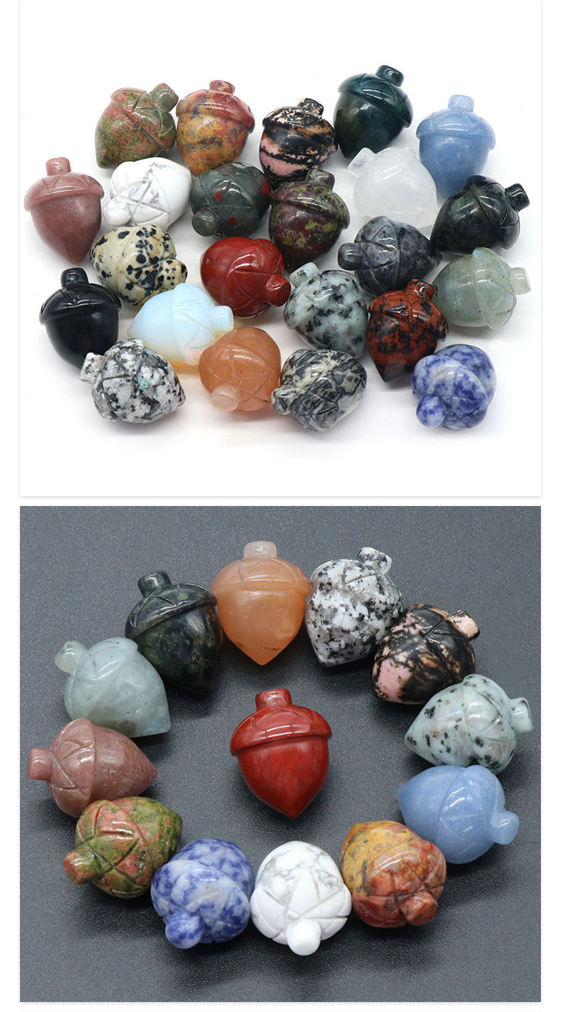 Jewelry Accessories Classification 1 Piece Natural Stone Pine Cones