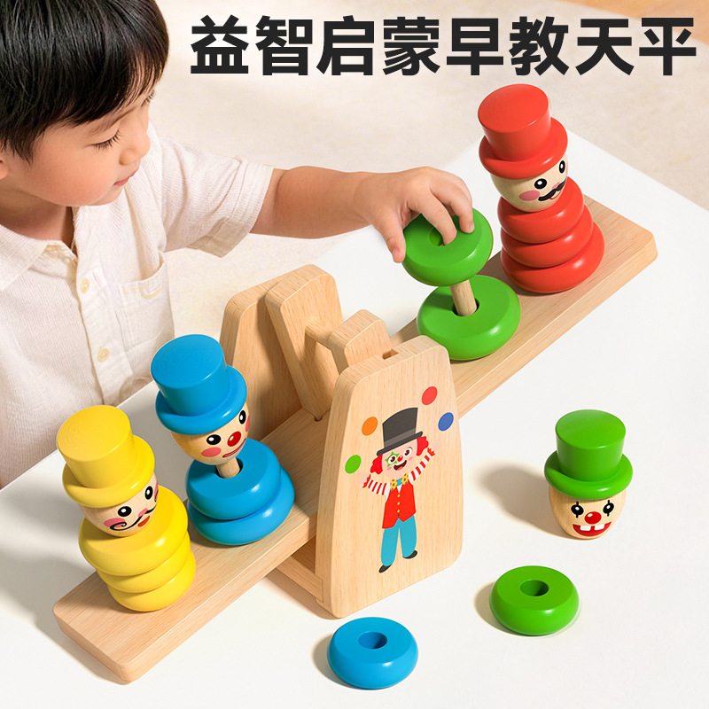 Collar arco iris de madera para niños Clasificación de color Clasificación de pares de color Cultivo cognitivo de percepción Juegos cerebrales prácticos