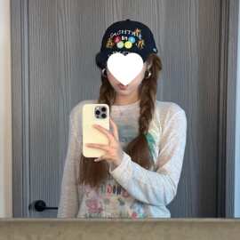 【广州克彩虹麻】薄款微透防晒罩衫女夏宽松圆领长袖恤印花上衣
