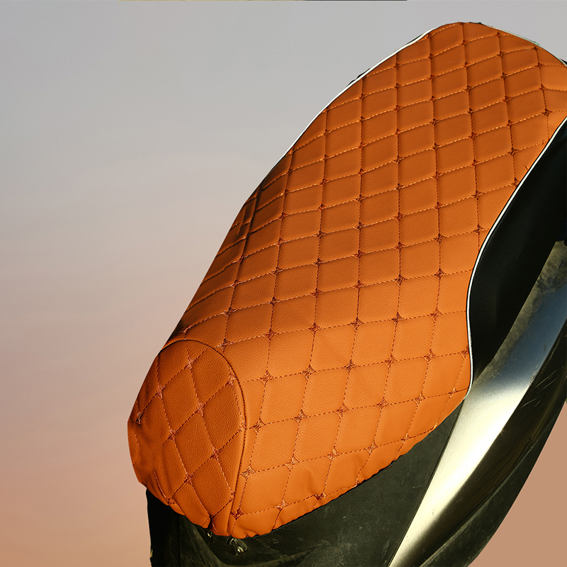Suitable for Haojue Vf125/Vh125/Vf100/Yuzuan Motorcycle Waterproof Seat Cover Thickeneded Leather Sun Protection Seat Cover
