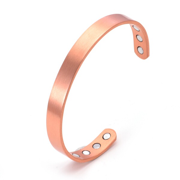 copper magnetic glossy bracelet