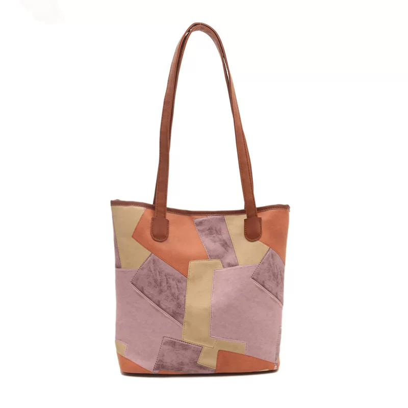 (Cross-border trading), leather retro capacious fashionable universal one-shoulder bag, genuine leather