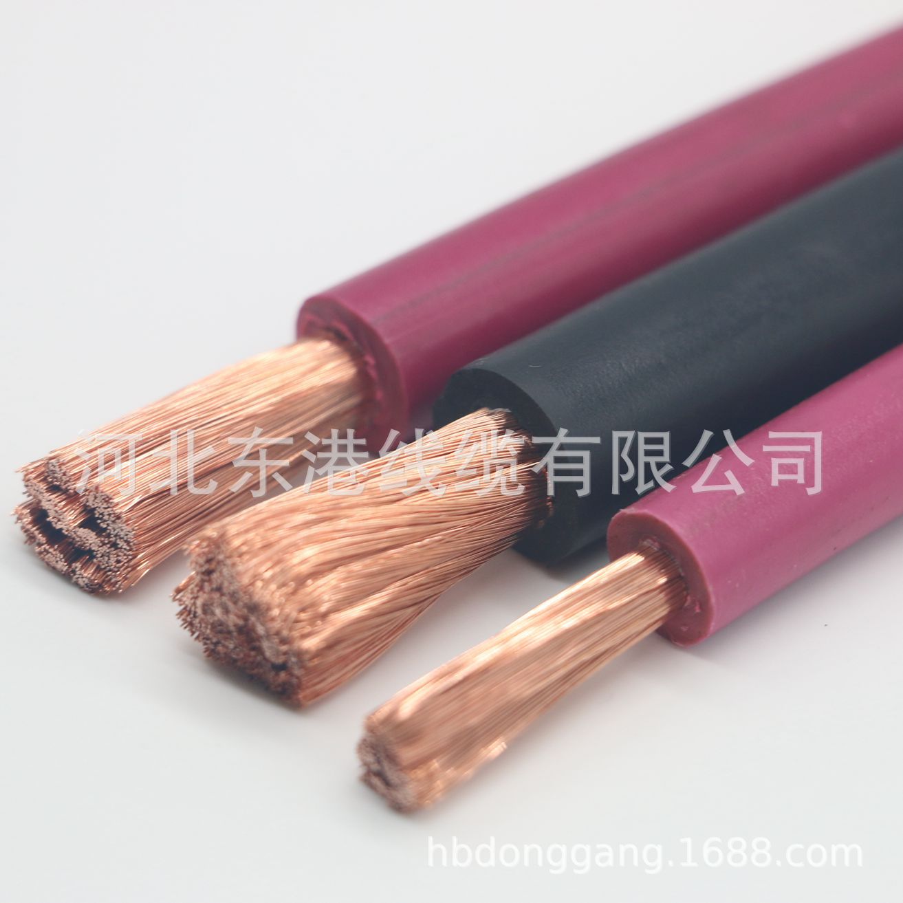 厂家直销美标2/0AWG电焊机焊接电缆2/0awg电瓶线蓄电池电缆