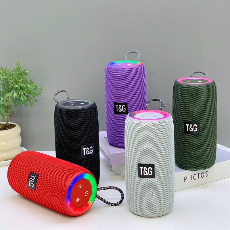 国境を越えた電気商が爆発したTG431 bluetoothスピーカー屋外携帯無線カードEQオーディオLED光効果サブウーファー|undefined