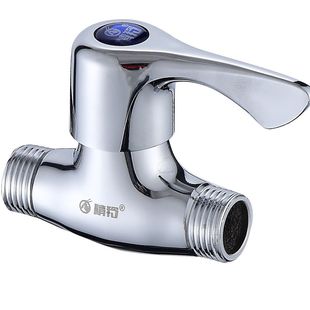 4 points double external teeth straight valve angle valve bathroom water heater switch stop valve quick opening valve