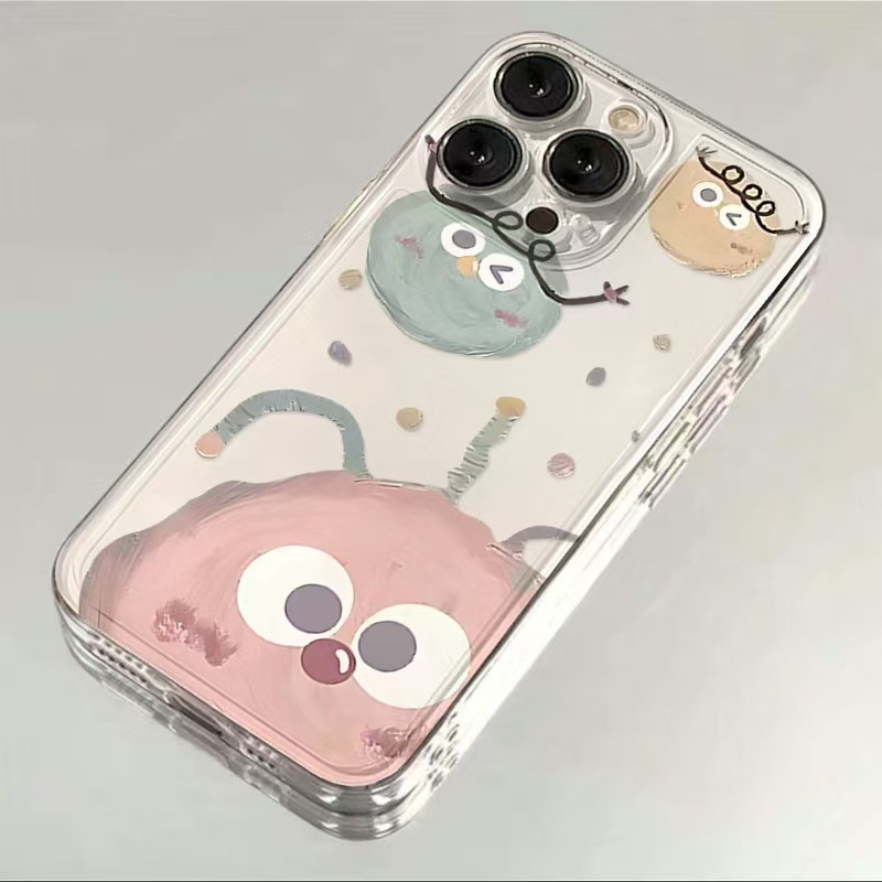 Divertido briquetas para iphone16promax funda para teléfono móvil nuevo Apple 15 anti-caída 14pro Japón y Corea 13/12