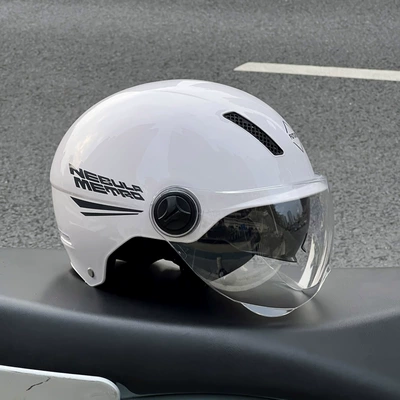Dual-Mirror Electric Vehicle Helmet, Chinese National: Motosiklet kaskı (dəbilqə)