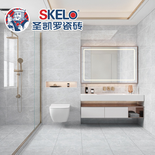 San Carlo all-ceramic marble tiles 400x800 living room mid-board wall tiles kitchen bathroom wall tiles