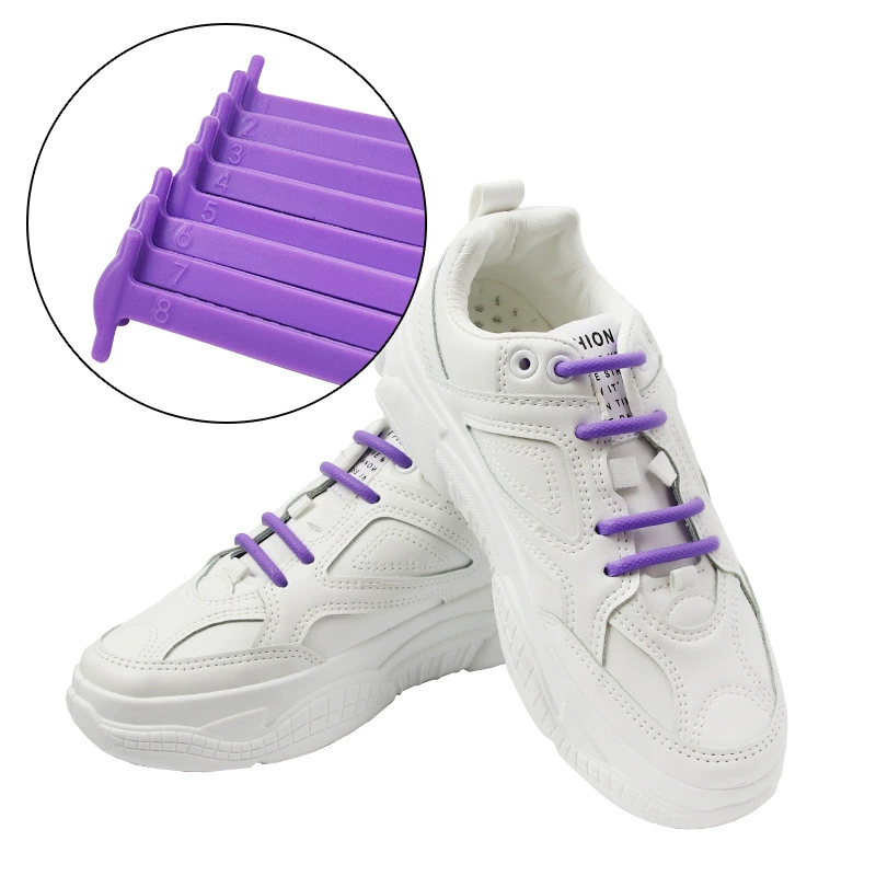 Новый трансграничный продукт для взрослых, трехмерные I-образные ленивые шнурки, I-образные полукруглые силиконовые эластичные силиконовые шнурки без завязок