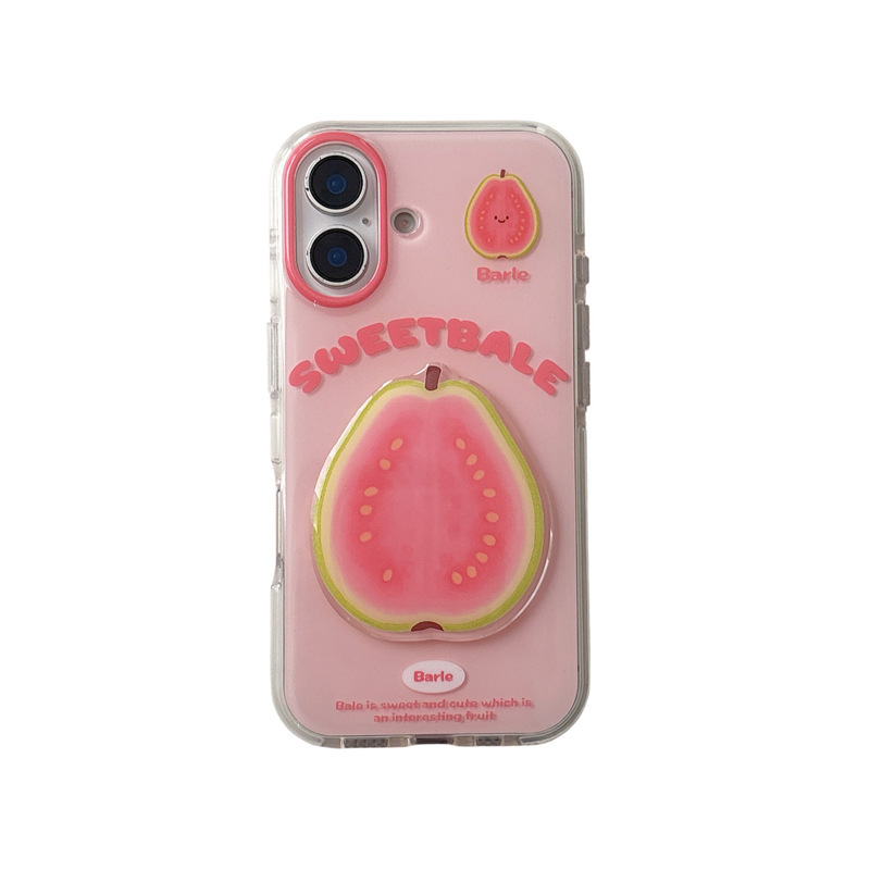 Parche de fruta epoxi de verano para iphone15 Apple 16ProMax funda para teléfono móvil 14 pareja 13 suave 15PM