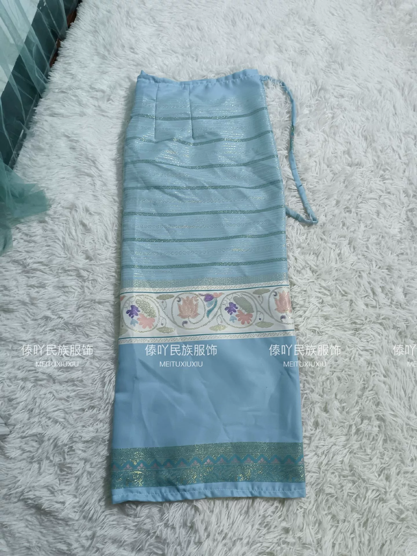 Xishuangbanna Dai, новая осенняя хлопковая юбка в этническом стиле, Лаос, Таиланд, юбка-труба Longyi, этническая одежда Dai