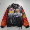 RC1093 (color block leather jacket)