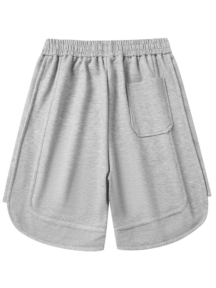Tide, solid summer shorts, comfortable beach sports trousers, oversize